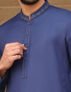 Casualwear-Royal-Blue-Kameez-Shalwar