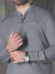 SteelGrey-kameez-shalwar