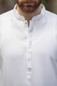 white shalwar kameez inpage